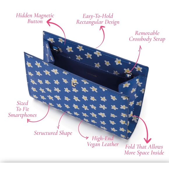 🦋Larroude Erin Clutch🦋 - Picture 12 of 16